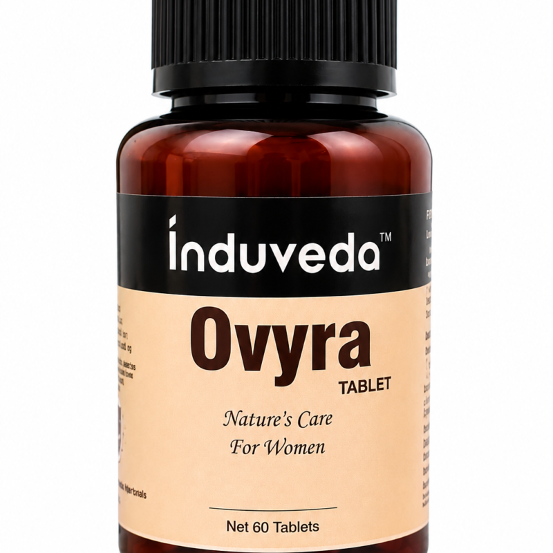 induveda ovyra tablet hormone balance & women health support (60 tablets)