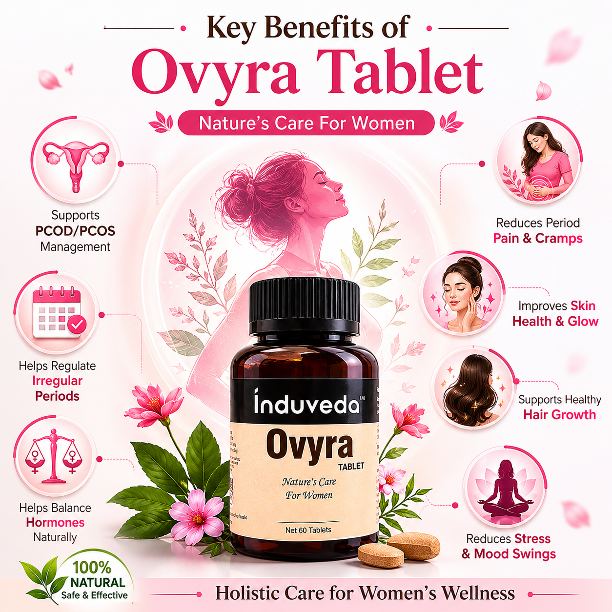 2026/01/1000291259.png induveda ovyra tablet hormone balance & women health support (60 tablets)