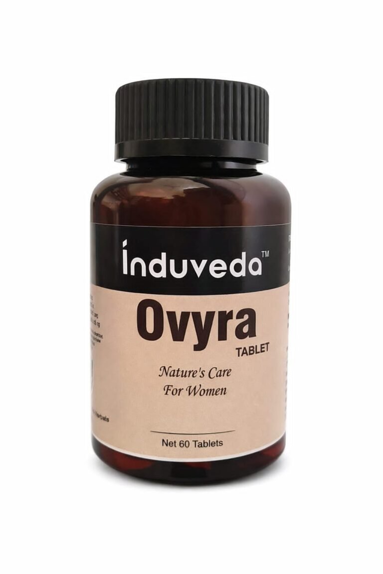 induveda ovyra tablet | ayurvedic women’s health supplement | supports hormonal balance & menstrual health | 60 tablets