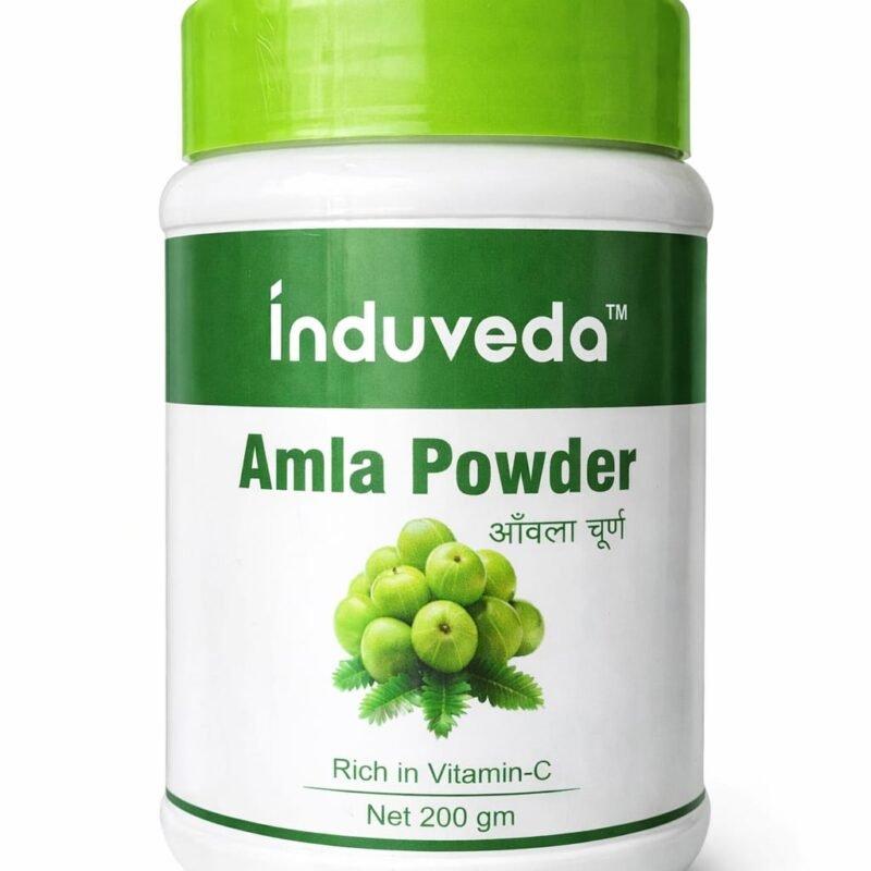 amla powder | rich in vitamin c | 100% herbal ayurvedic supplement | supports immunity, hair & digestion | 200 gm