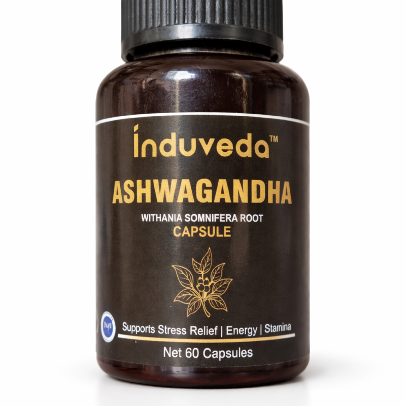 ashwagandha capsules | natural stress relief & vitality booster