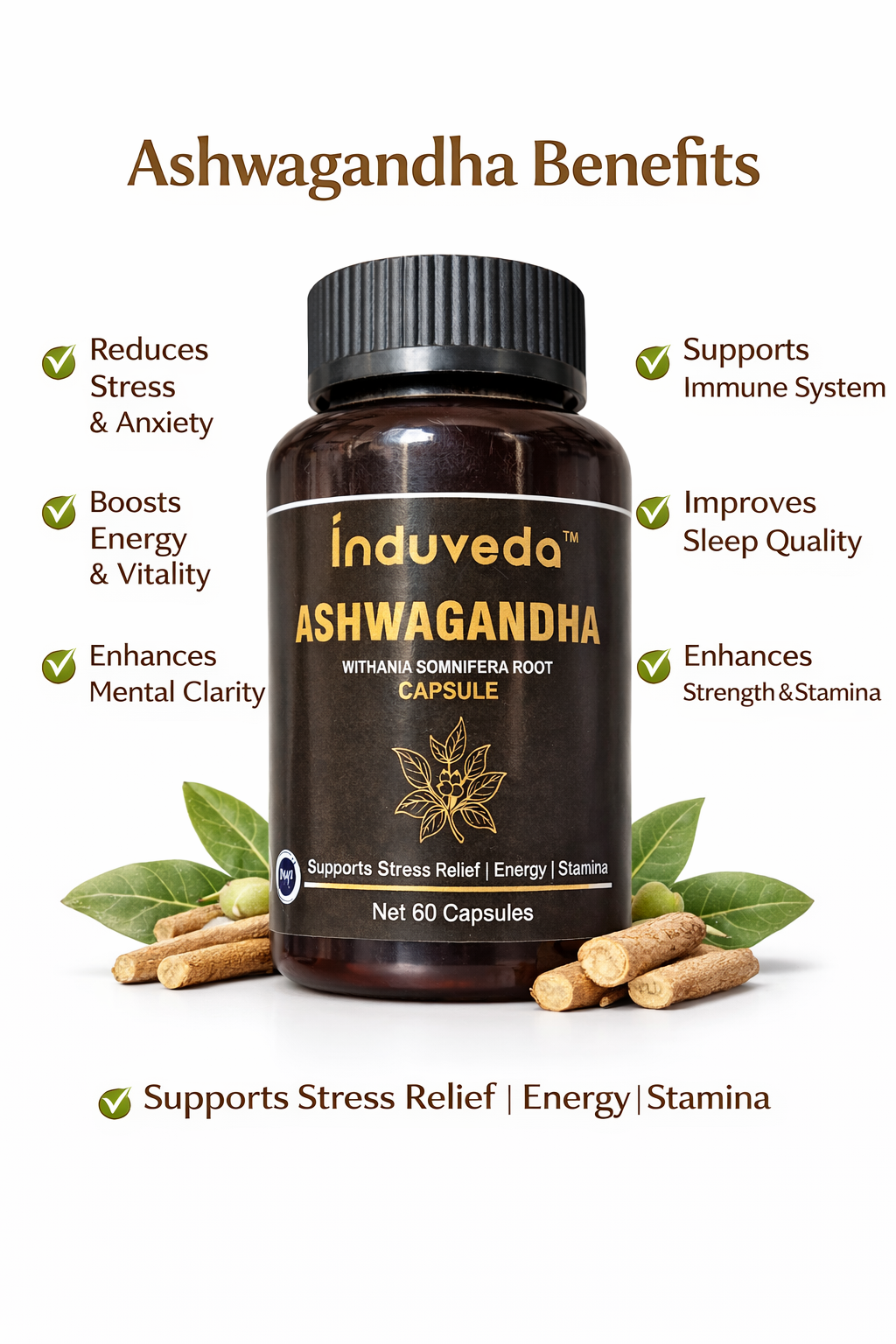 ashwagandha capsules | natural stress relief & vitality booster ashwagandha capsules | natural stress relief & vitality booster